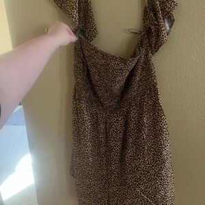 Leopard Print romper